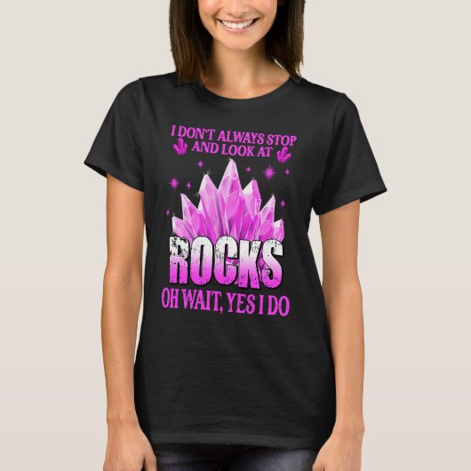 Geologist Rock Collector Paleontologist Geology T-shirt (Voorkant)
