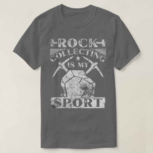 Geologist Rock Hounding T-shirt (Design voorkant)