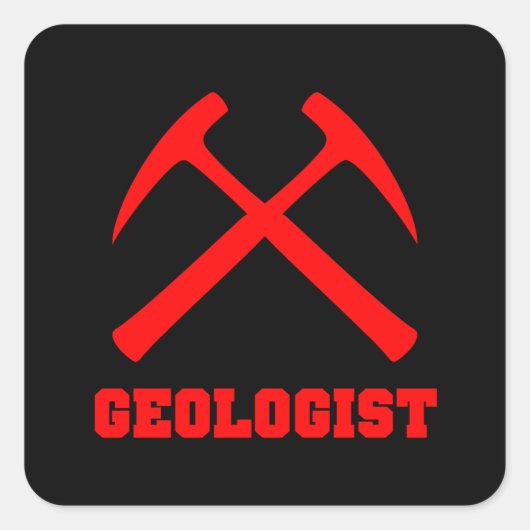 Geologist Sticker (Voorkant)