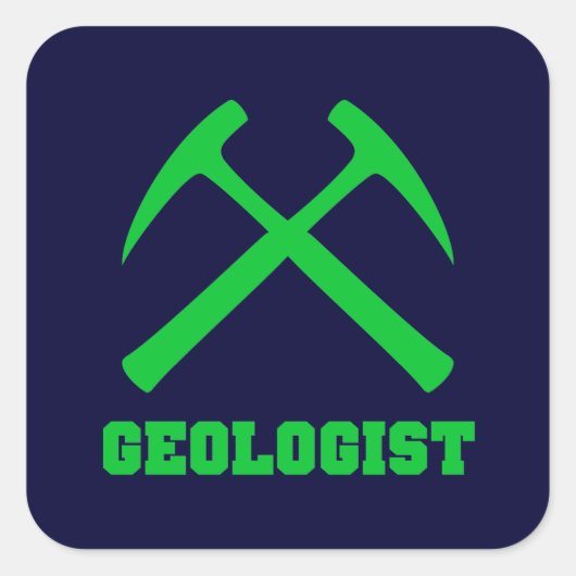 Geologist Sticker (Voorkant)