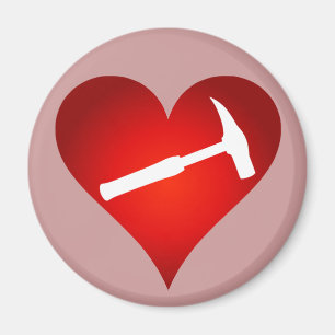 Geologistisch hart en steen Hammer Magneet