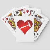 Geologistisch hart en steen Hammer Pokerkaarten (Achterkant)