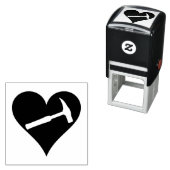 Geologistisch hart en steen Hammer Zelfinktende Stempel (In situ)