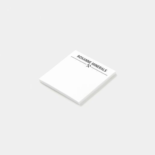 Geologist's Custom Post-it® Notes (Schuin)
