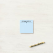 Geologist's Custom Post-it® Notes (Op bureau)
