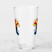 Geologist's Rock Hammer en Arizona Flag Logo Glas (Rechts)