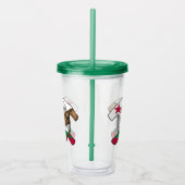 Geologist's Rock Hammer en California Flag Logo Acryl Drinkbeker (Rechts)