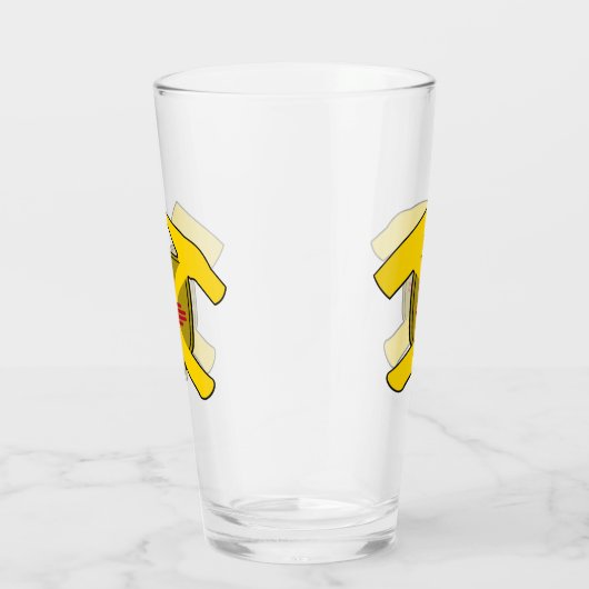 Geologist's Rock Hammer en New Mexico Flag Logo Glas (Rechts)