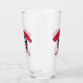Geologist's Rock Hammer en Union Jack Logo Glas (Rechts)