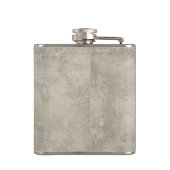 Geologist's Rock Hammer en Union Jack Logo Heupfles (Achterkant)