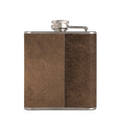 Geologist's Rock Hammer Shield - Californië Vlag Heupfles (Achterkant)