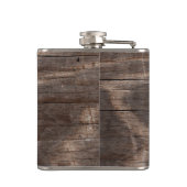 Geologist's Rock Hammer Shield - Vlag van Schotlan Heupfles (Achterkant)