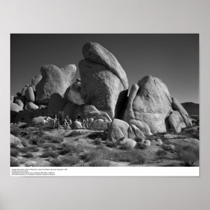 Geology Class with Dr. Eaton, 1966. Poster