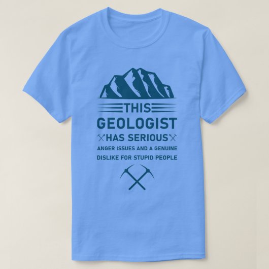 Geology Earth Science Funny Geologist 11 T-shirt (Design voorkant)