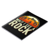 Geology Funny Rock Collecting Geologist Notitieboek (Linkerzijde)