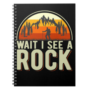 Geology Funny Rock Collecting Geologist Notitieboek