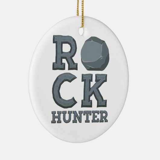 Geology Geologist Rock Hunter Keramisch Ornament (Rechts)