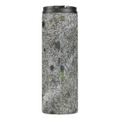 Geology Granite Rock Texture Custom Name Thermosbeker (Achterkant)