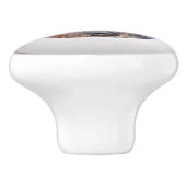 Geology Grungy Sedemantary Rock Texture Keramische Knop (Zijkant)