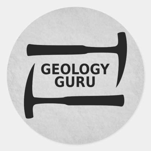 Geology Guru Sticker (Voorkant)