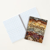 Geology Layered Rocks Earth Science Personalized Notitieboek (Binnen)