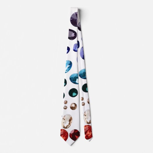Geology - Men's Custom Necktie Stropdas (Voorkant)