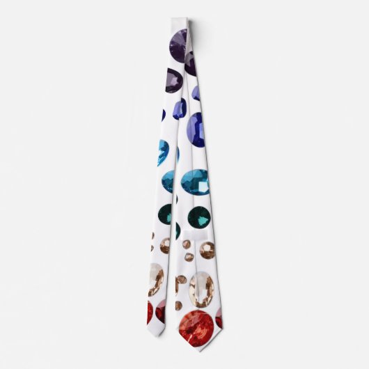 Geology - Men's Custom Necktie Stropdas (Achterkant)