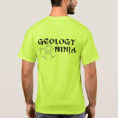 Geology Ninja Shirt (backprint) (Achterkant)