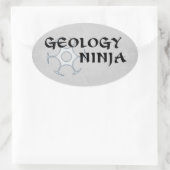 Geology Ninja Sticker (Tas)