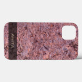 Geology Pink Rock Texture Photo Case-Mate iPhone Case (Achterkant (horizontaal))