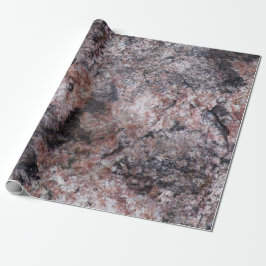 Geology Pinkish Rock Structure Cadeaupapier