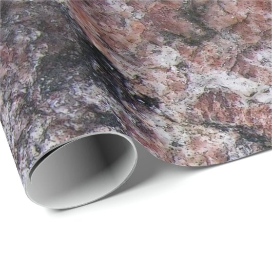 Geology Pinkish Rock Structure Cadeaupapier (Rol Hoek)