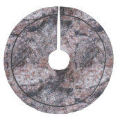 Geology Pinkish Rock Texture Kerstboom Rok (Voorkant)