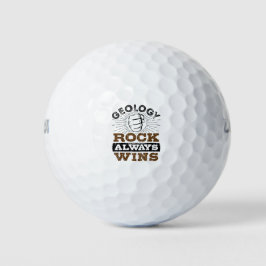 Geology Rock Always Wins Golfballen