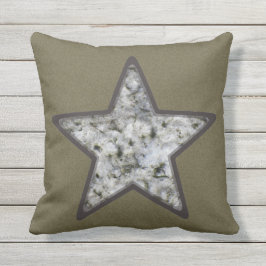 Geology Rock Star on Custom Color Buitenkussen