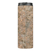 Geology Rock Texture Custom Name Thermosbeker (Achterkant)