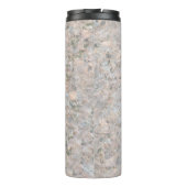 Geology Rock Texture Custom Name Thermosbeker (Achterkant)