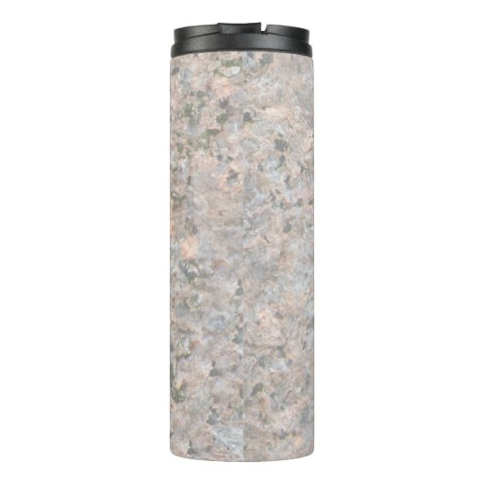 Geology Rock Texture Custom Name Thermosbeker (Achterkant)