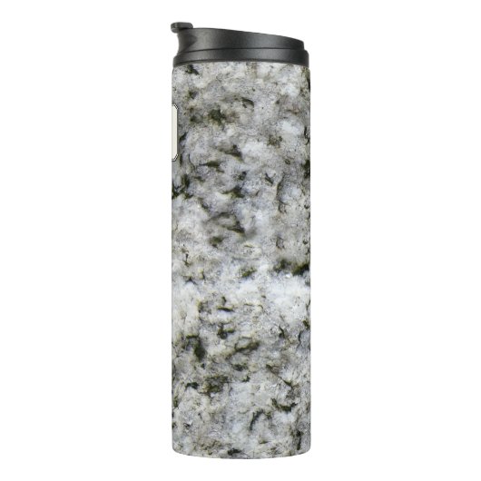 Geology Rock Texture Custom Name Thermosbeker (Geroteerd rechts)