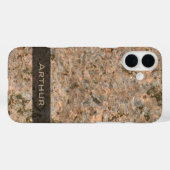 Geology Rock Texture Photo Case-Mate iPhone Case (Achterkant (horizontaal))