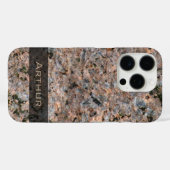 Geology Rock Texture Photo Case-Mate iPhone Case (Achterkant (horizontaal))