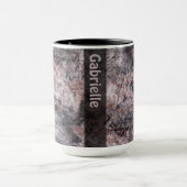 Geology Rock Texture Pinkish with Name Mok (Midden)