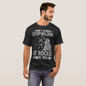 Geology Rockhounding Rock Geode Geologist Collecto T-shirt (Voorkant volledig)