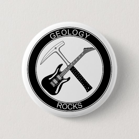 Geology Rocks Button (Voorkant)