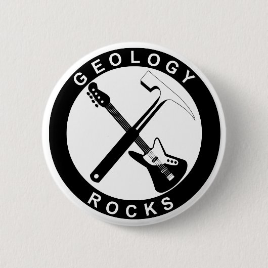 Geology Rocks Button (Voorkant)