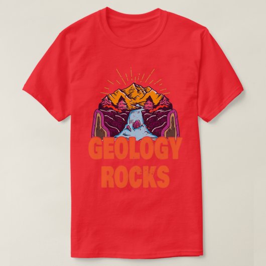 Geology Rocks Funny Geologist Petrology T-shirt (Design voorkant)