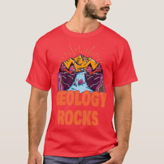 Geology Rocks Funny Geologist Petrology T-shirt