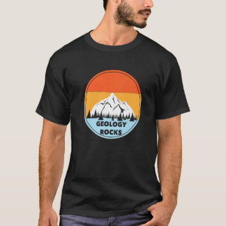 Geology Rocks Geoloog Rock Enthousiast Stone Coll T-shirt