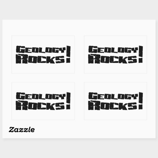Geology Rocks Sticker (Vel)