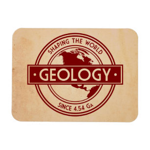 Geology- Shaping the World Logo (North America) Magneet